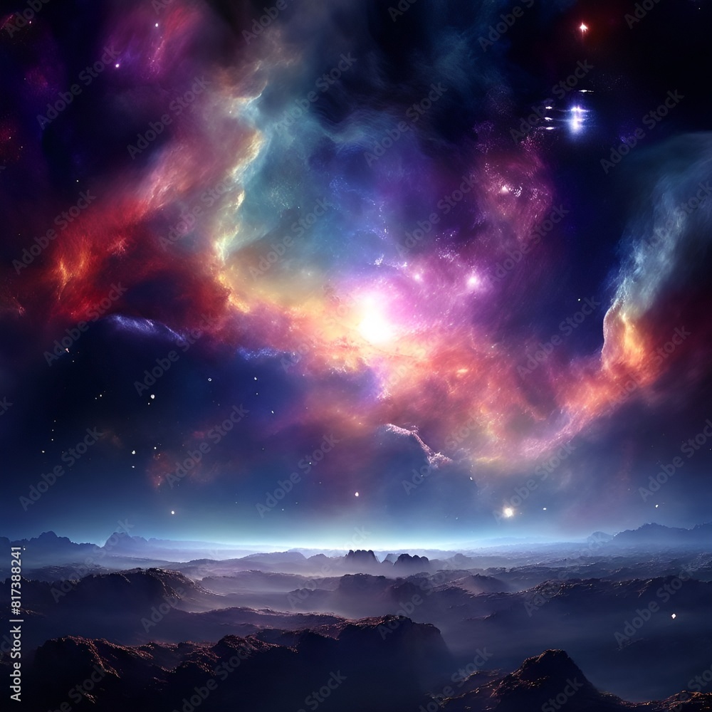 Fototapeta premium lights at night