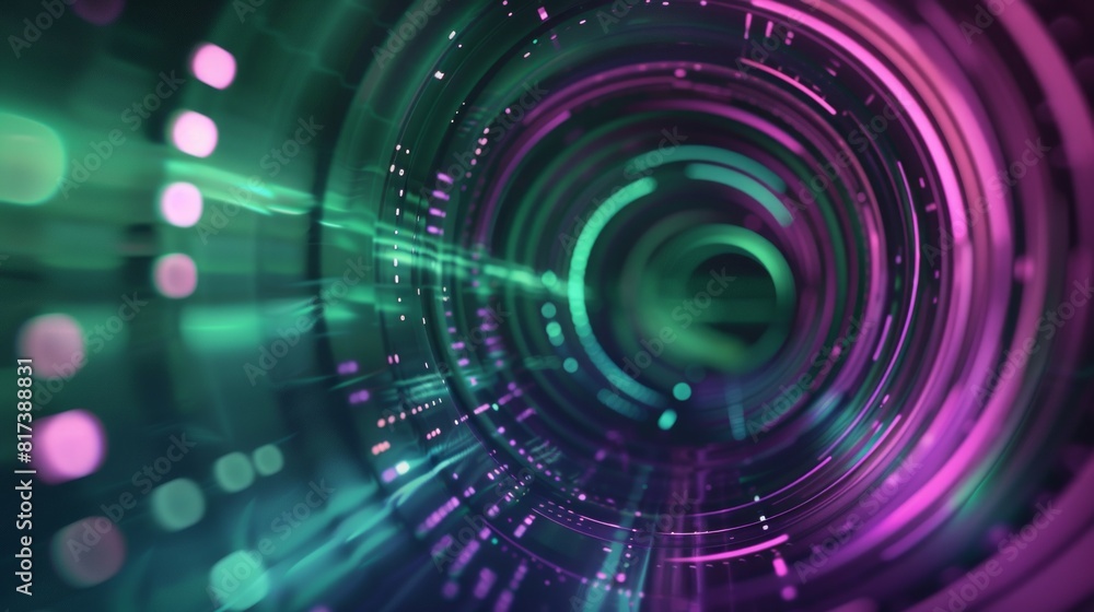 techonological futuristic green and purple background techonological futuristic green and purple background