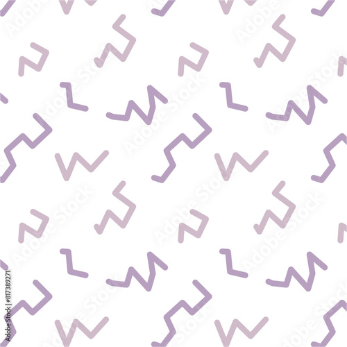kids purple stripes vector pattern cartoon line for kids  teens, fabric sewing