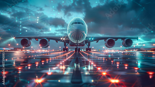 
Future Flight: A Digital Hologram of Aviation Innovation