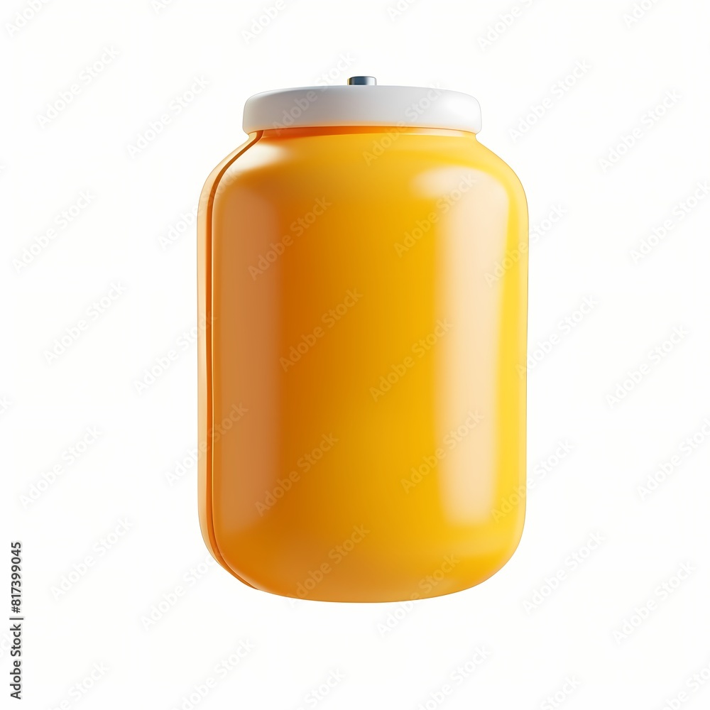 cute Energy Drink icon, 3D render, white background, generative AI cute Energy Drink icon, 3D render, white background, generative AI