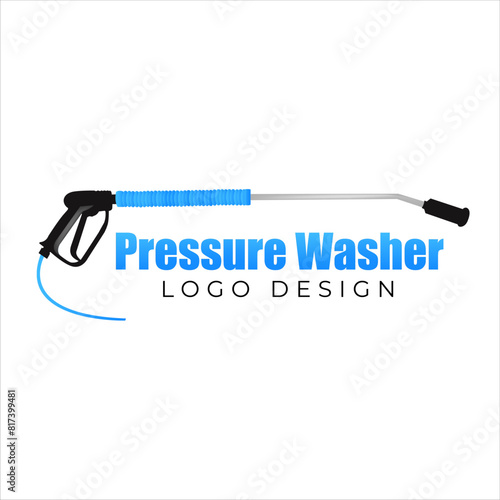 Pressure Washer Spray Guns Logo Template