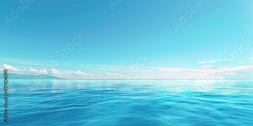The cerulean blue of a clear sky stretches endlessly in every direction  symbolizing the vastness of existence