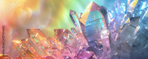 Rainbow Crystals with Refractions © jxvxnism