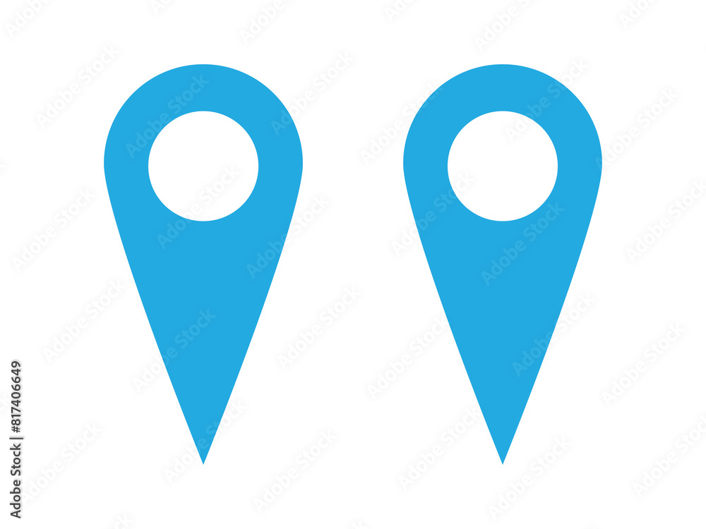 GPS map location icon design illustration GPS map location icon design illustration
