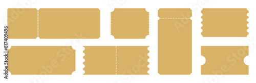 blank ticket template