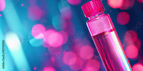 A vial of neon pink liquid glistens in the light, beckoning with promises of euphoria and relaxation.