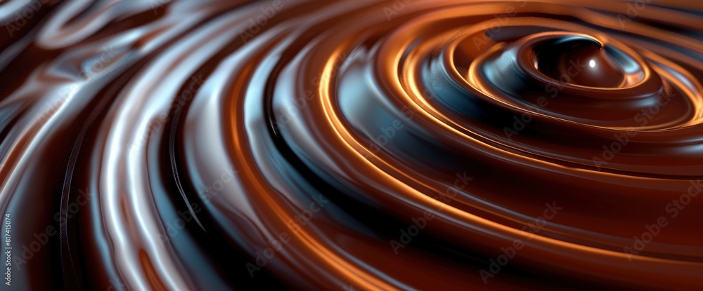 Abstract Background World Chocolate Day, Chocolate Swirl Fractals, World Chocolate Day Background Abstract Background World Chocolate Day, Chocolate Swirl Fractals, World Chocolate Day Background