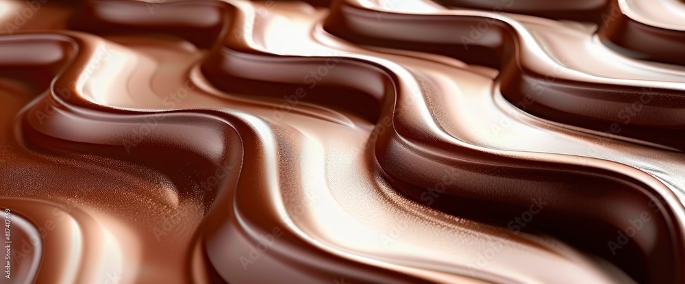 Abstract Background World Chocolate Day, Chocolate Wave Textures, World Chocolate Day Background Abstract Background World Chocolate Day, Chocolate Wave Textures, World Chocolate Day Background