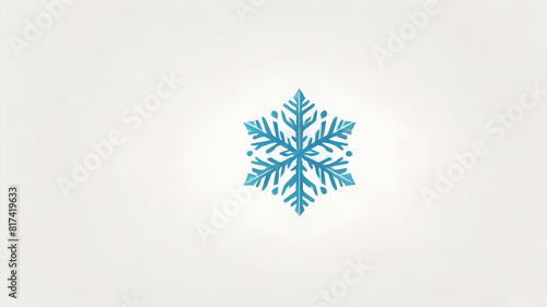 snowflake logo symbol icon emblem, Generative AI © Tark