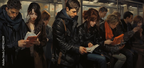 Crowded bus