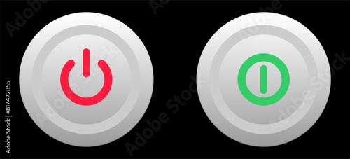 on off switch button
