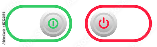 on off switch button