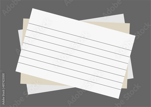 stack paper note
