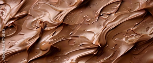 Abstract Background World Chocolate Day, Chocolate Liquid Frost, World Chocolate Day Background