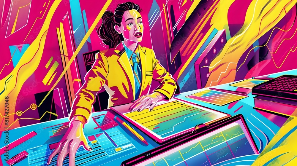 Illustration of a CFO's Role: Ensuring Long-Term Success and Interacting with Investors Illustration of a CFO's Role: Ensuring Long-Term Success and Interacting with Investors