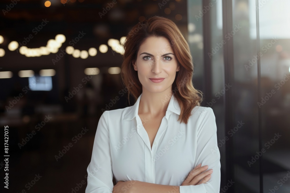 Portrait of confident businesswoman Portrait of confident businesswoman