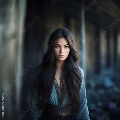 Beautiful Asian mix woman © ENDing Studio