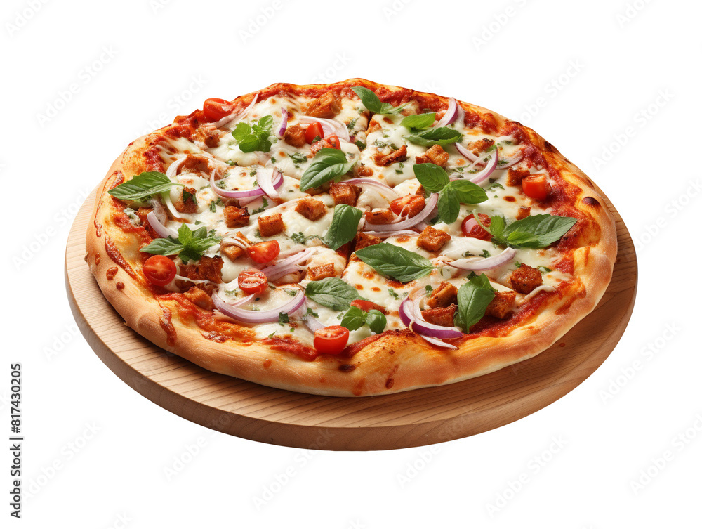 pizza fastfood isolated pizza fastfood isolated