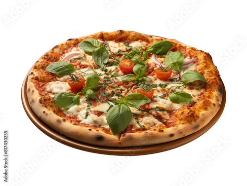 pizza fastfood isolated
