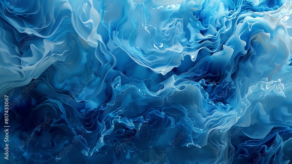 Bring depth to your project with a close-up shot of a mesmerizing blue, capturing intricate details in watercolor, creating a serene and captivating visual Bring depth to your project with a close-up shot of a mesmerizing blue, capturing intricate details in watercolor, creating a serene and captivating visual