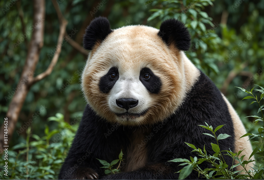 Obraz premium giant panda bear