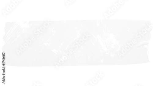 Crumpled glue plastic tape piece