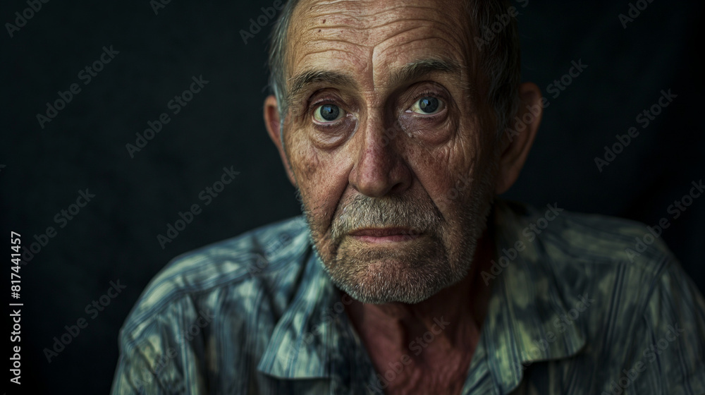 Obraz premium portrait of a man in his 60's
