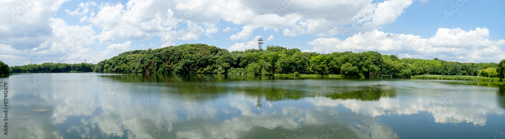 山田池公園の風景