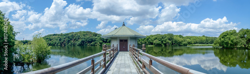 山田池公園の風景