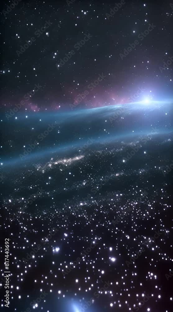 Cosmic Drift: Enchanting Journey Through a Dense Starfield in an Infinite Outer Space Loop Cosmic Drift: Enchanting Journey Through a Dense Starfield in an Infinite Outer Space Loop