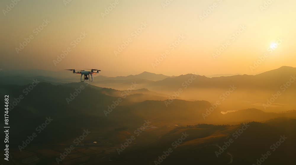 flying drone flying drone