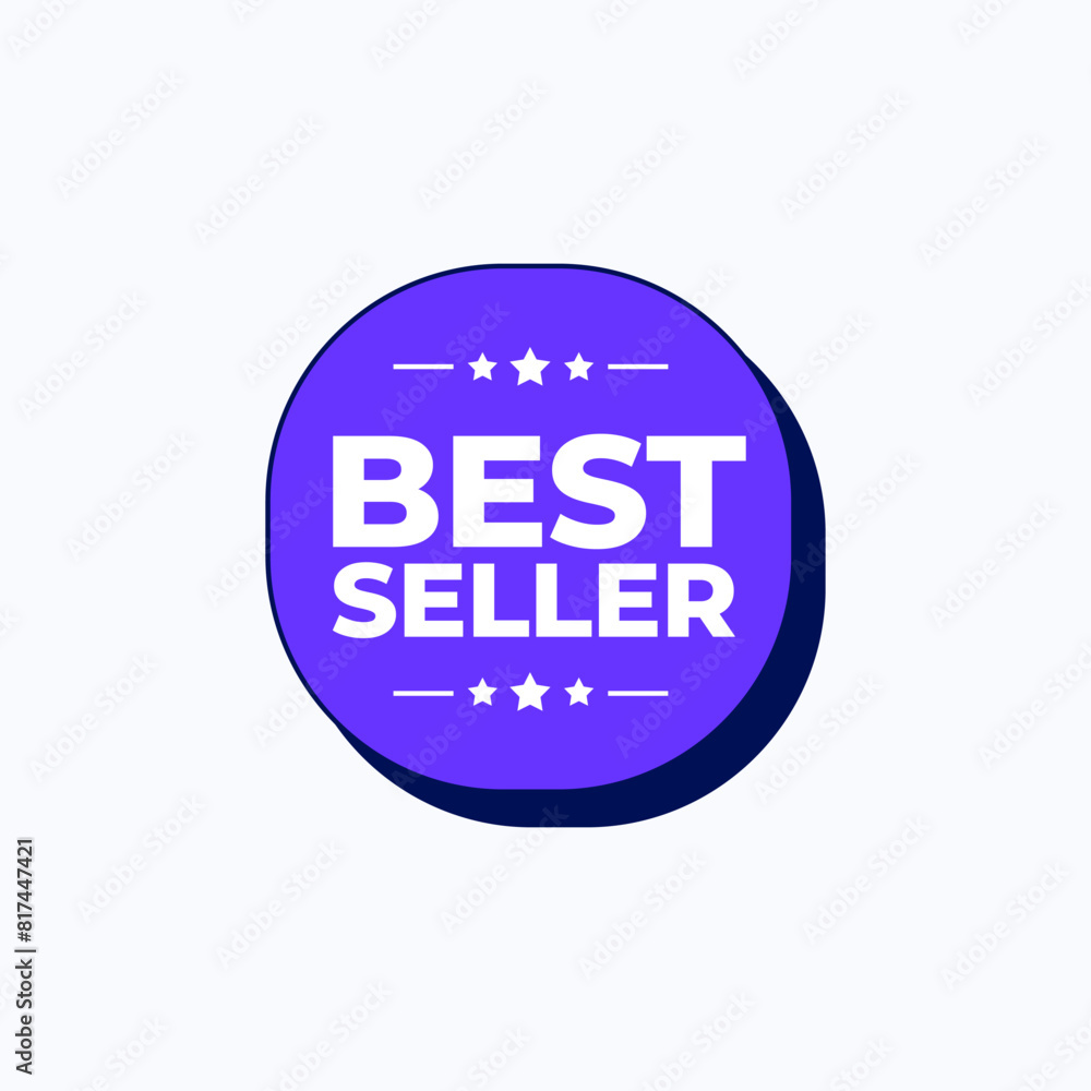Best Seller Logo Vector Template Design Illustration Best Seller Logo Vector Template Design Illustration