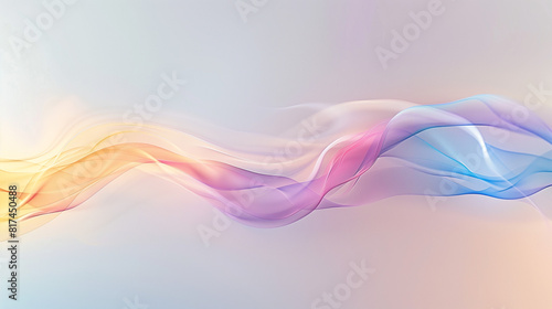 Stunning Light Leak Effect on Clear White Background, Lovely Light Leak on Clear White Background