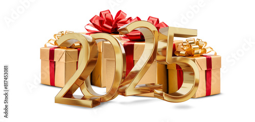 golden 2025 symbol and chri...