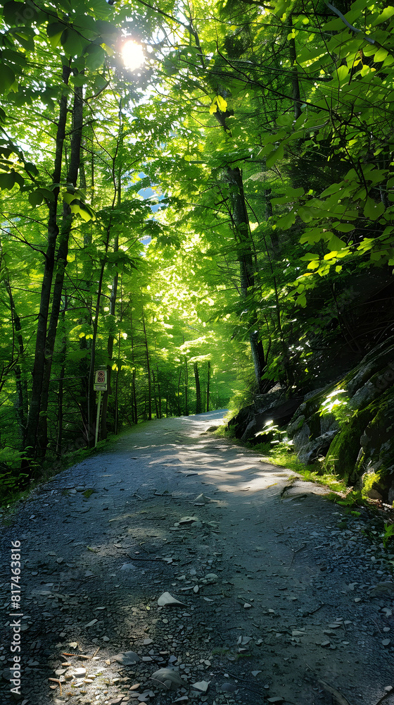 Natural Tunnel: A Picturesque Mountain Hiking Route Drenched in Tranquility and Wilderness