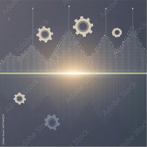 Graph Accounting Marketing or Report Chart