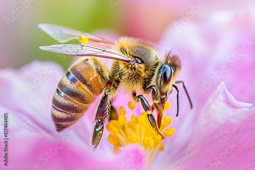 high-resolution close-up photos of the entire bee