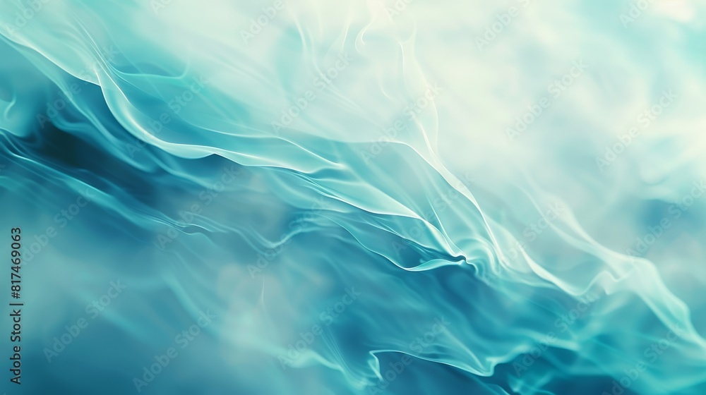 Obraz premium Abstract blue and white energy flow background 