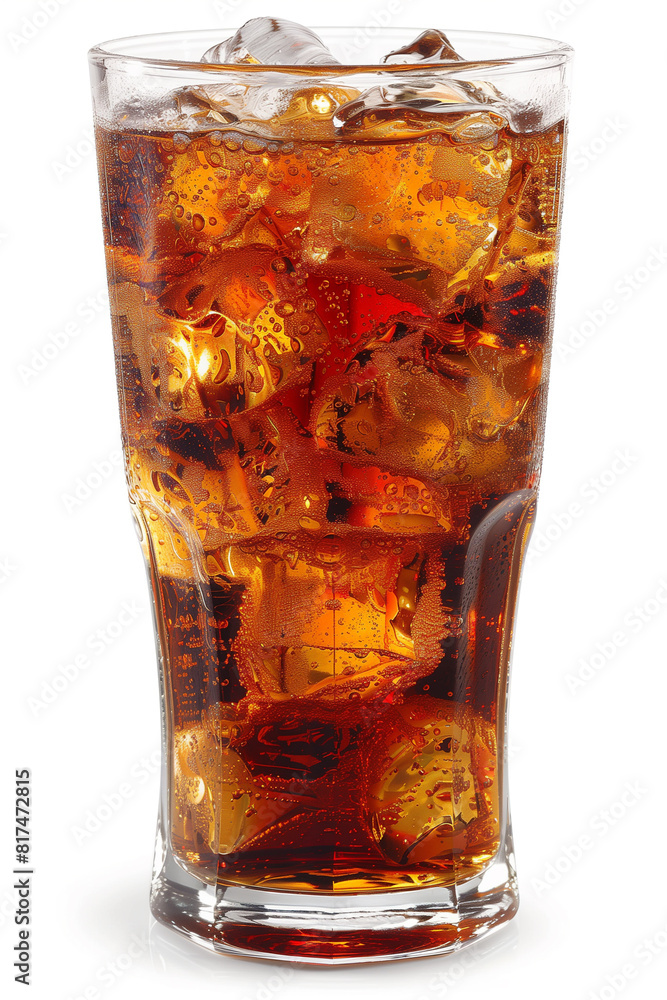 Cola isolated on white background. Cola isolated on white background.