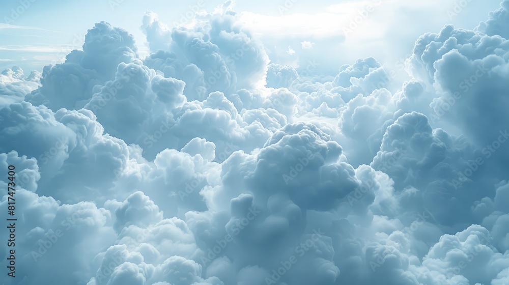 The ominous sky filled with dense clouds merging together, signaling an impending tempest The ominous sky filled with dense clouds merging together, signaling an impending tempest