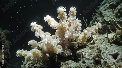 Even the smallest of coral colonies participates in the spawning event a vital sign of a healthy reef. photo
