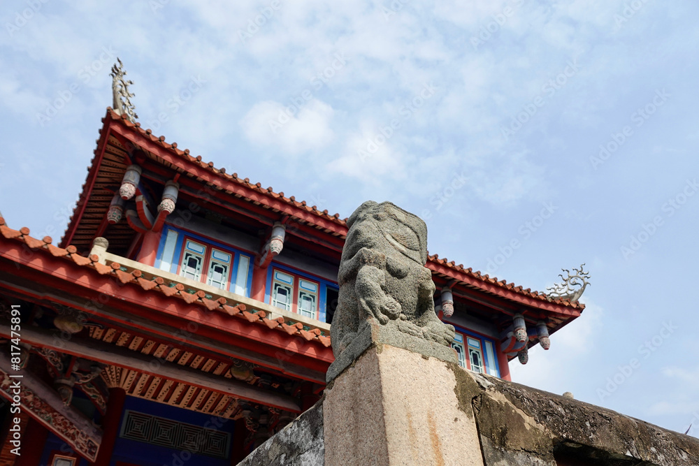 Chikan tower in Tainan, Taiwan. Chikan tower in Tainan, Taiwan.