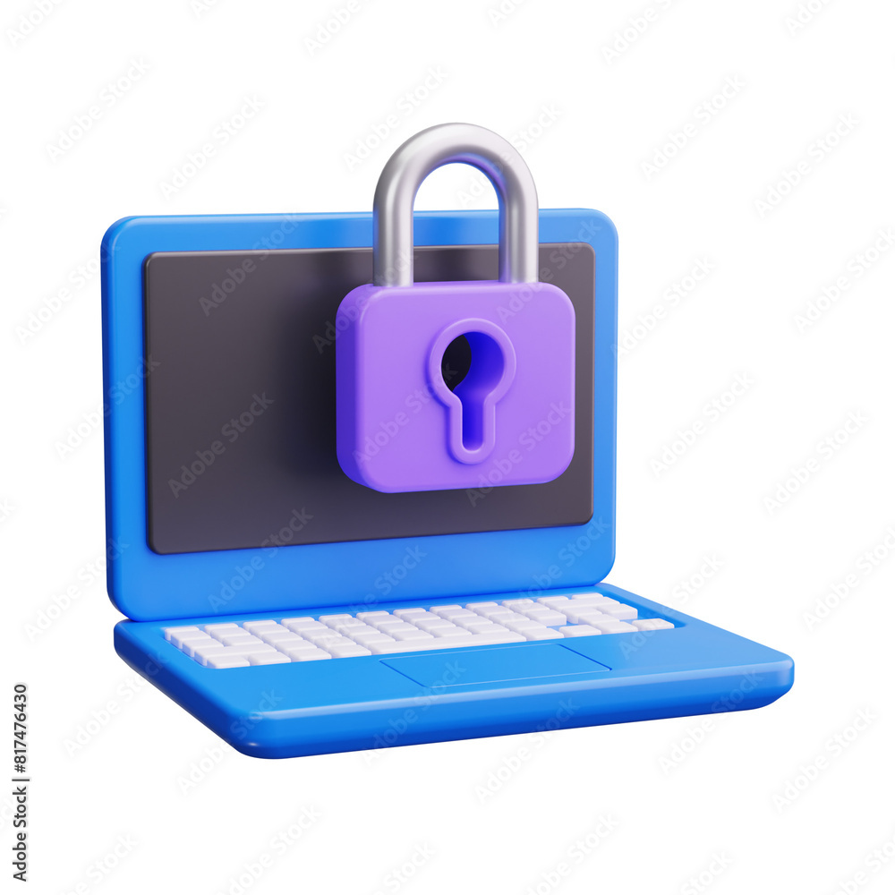 laptop 3d render icon laptop 3d render icon