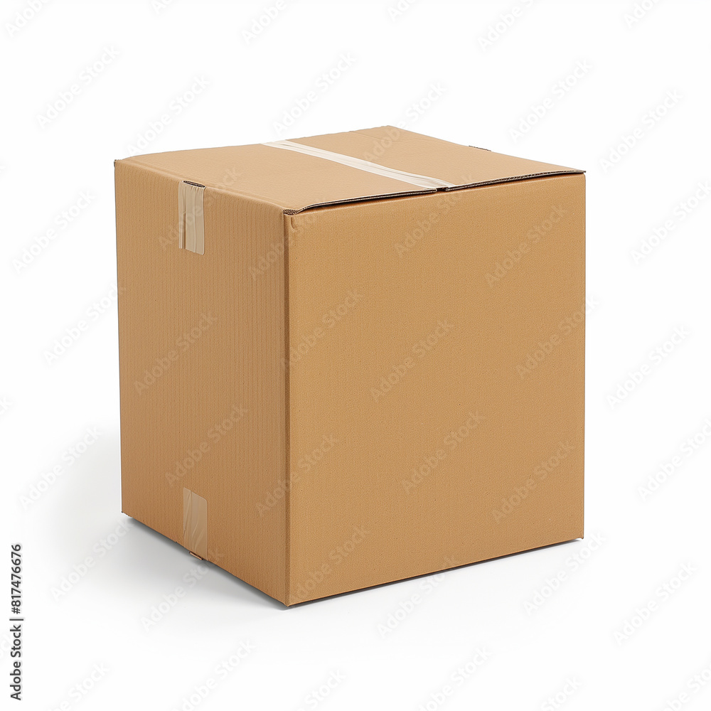 Delivery box isolated on white background. Delivery box isolated on white background.