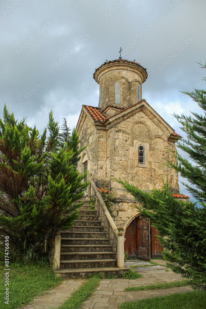 Fototapeta premium Chkondidi Monastery in Martvili, Georgia