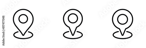 Free Download Pin Maps icon set. ,location pin vector	 - GFXLoad