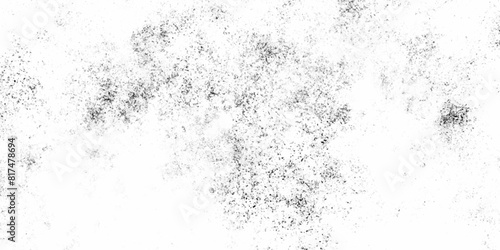 Vector grunge black and white crack paper texture design and texture of a concrete wall with cracks and scratches background.  abstract vintage of old surface dusty rough texture background.
