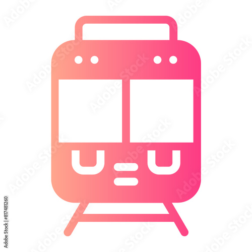 train gradient icon