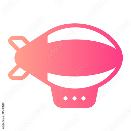 zeppelin gradient icon
